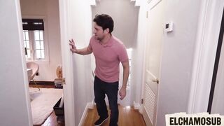 Blake Blossom - Suegro y la novia de su hijo se la folla luego de estar en la ducha con ella sub esp