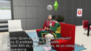 Animación 3D hentai. La Oficina. Subtitulado Español