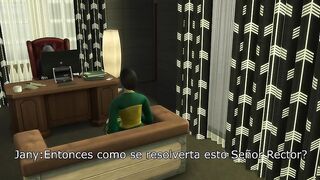 Animación 3D hentai. La Oficina. Subtitulado Español