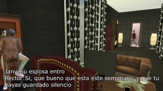 Animación 3D hentai. La Oficina. Subtitulado Español