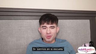 La MILF Domme se mete con su hijastro virgen - sub español