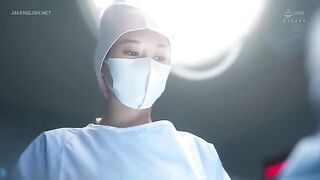 [JUR-643] Beautiful married doctor moistens her wealthy patient with saliva and love juices in submi