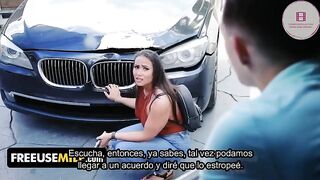 Carmela Clutch - Hijastro Culpa por choque sub