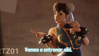 Chun-Li is focused on her training…(SUB) By Brtz01