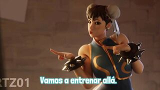 Chun-Li is focused on her training…(SUB) By Brtz01