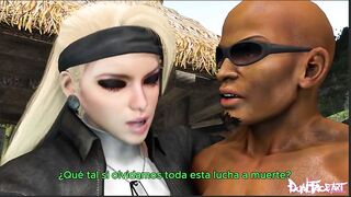 Zack contra Sonya y Jade-Subespañol