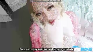 Lucky xxx Kay No necesitas tus manos hijo mio, mamá puede cuidar de tu polla Sub Esp