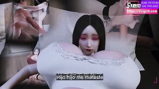 Inserción accidental con mi madre EP 1-4 Sub Español Porno 3D