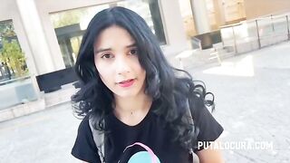 Min Galilea Colombiana 20 añitos Pillada en la Calle Esp