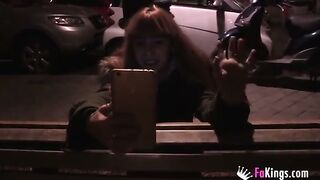 Jovencita Española exitos exibicionista
