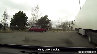 Prostituta callejera sexo anal en el coche 2 video