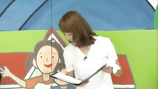 Juego japonés,el hijo obliga a su madre a pasar la prueba