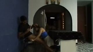 Cogiendo con el tecnico