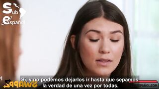 “Quiero un creampie navideño papi” – Ali Jones Harlow West – sub español