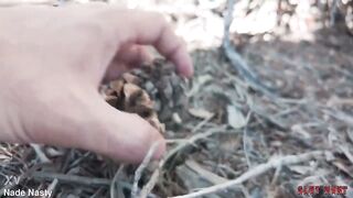 Cazando Putas en el bosque para ser abusadas Sub