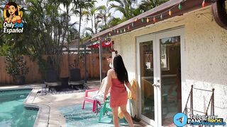 Hermosa latina tiene sexo con el hijo de su amiga SUB ESPAÑOL...