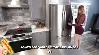 mi tiá me modela su ropa pero termina desnuda Sub Español