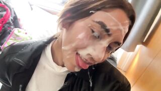 Mamada y Facial
