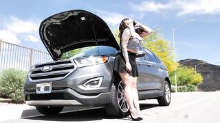 La Esposa Del Auto Averiado Agradece A Un Extraño Que La Ayudó - Ivy Lebelle