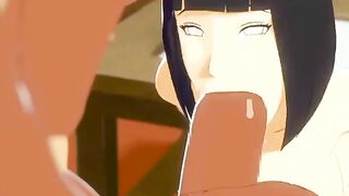 ¡¡Hinata fucks the reikague and the slut enjoys it!!