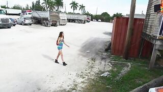 0011 Natalia Nix -  a Spicy Latina that Swirls her Pussy on Cock at the Impound Lot "Coño Remolcado"
