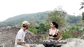 En un viaje de camping le follo el coño a mi hermosa vecina al aire libre CREAMPIE - PORNO EN ESPAÑOL