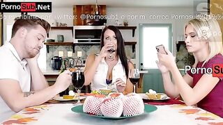 Kiara Cole & Reagan Foxx - Agradecido Por Las Tetas De Mi Madrastra (sub_español)