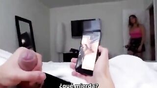 hermano chantagea a su hermana sub