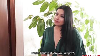 Esposa saca los cuernos con el vecino