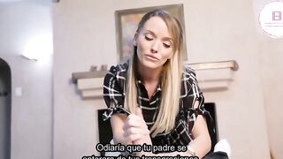 Pristine Edge - No puedes derramar tu semen, mejor dáselo a tu madrastra sub